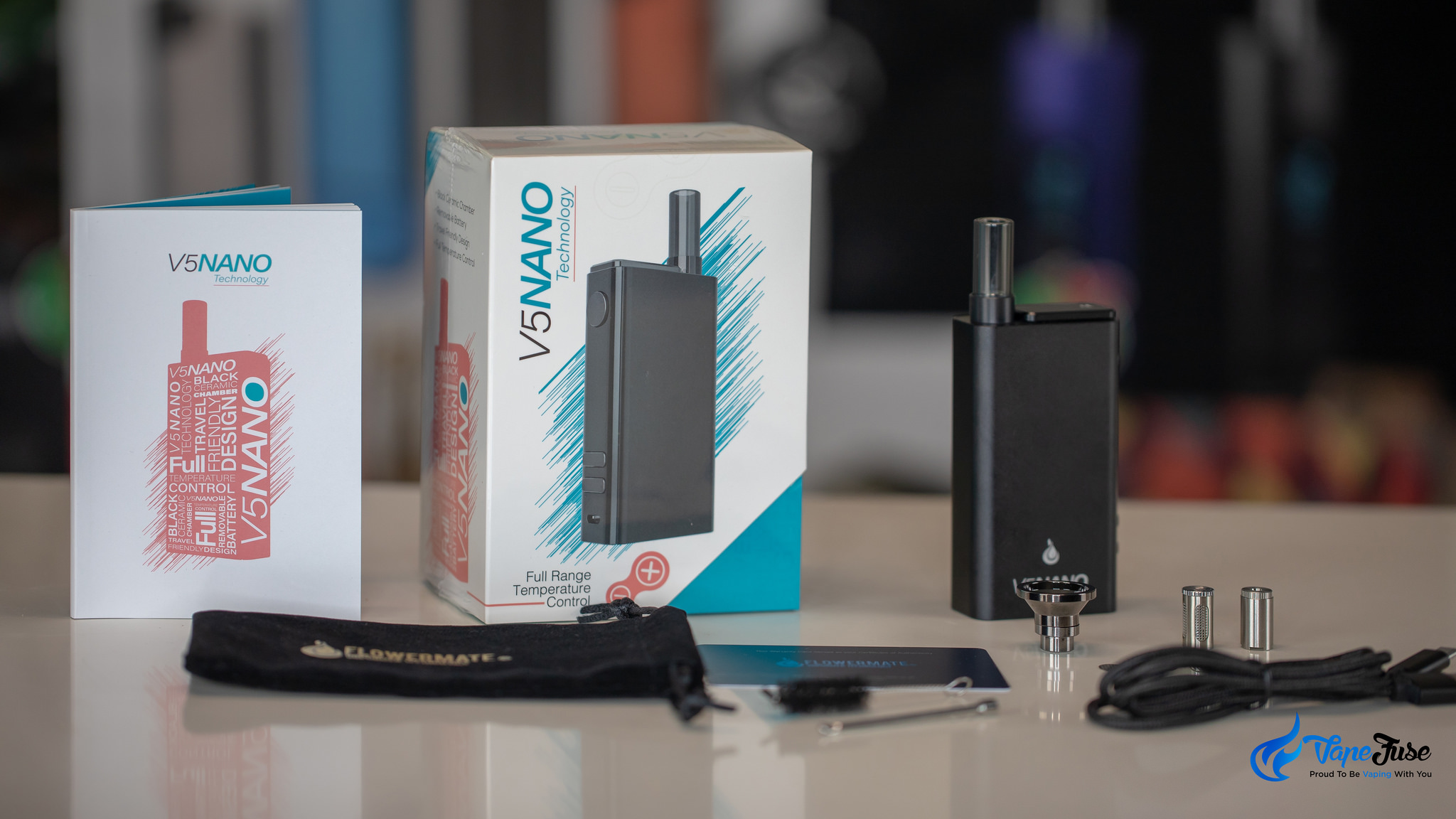 Flowermate V5 Nano Portable Vape Review Video Vapefuse Blog