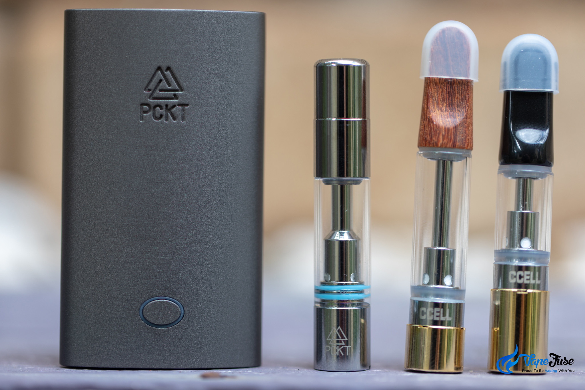 PCKT One Plus with SPRK and CCell TH2 Cartridges